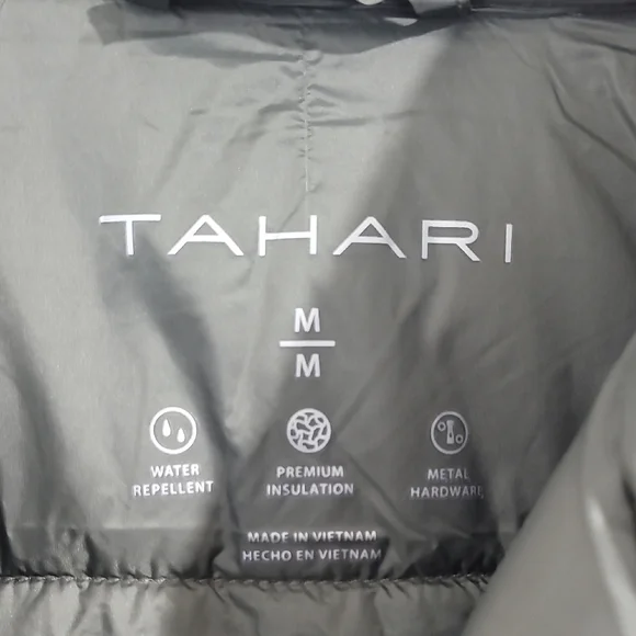 NEW Tahari Women's Green Puffer Jacket Full Zip Polyester M - Picture 3 of 8